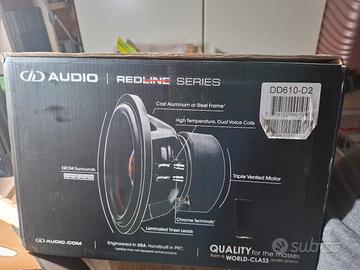subwoofer dd da 25 cm serie rossa