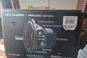 subwoofer dd da 25 cm serie rossa