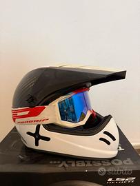 Casco LS2 MX471 XTRA CARBON