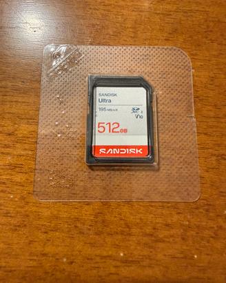 Scheda Sd Sandisk Ultra 512Gb
