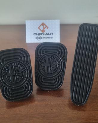 Set 3 Copri Pedali Gomma Alfa Romeo 75 similari 