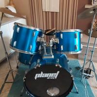 batteria Planet drum blu