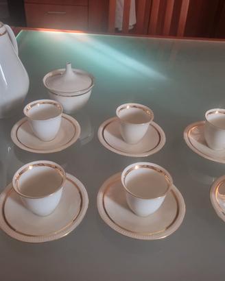 servizio da caffè  vintage Boemia modello "Tosca"
