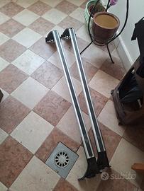 2 barre portatutto originali con serratura
