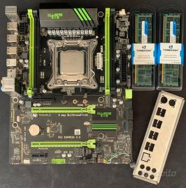 Intel Xeon E5-2650 V2 Scheda Madre 16GB Ram DDR3