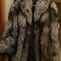 Pelliccia volpe argentata