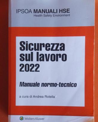 Manuale IPSOA Sicurezza sul lavoro