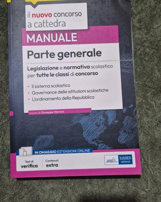 Manuale parte generale legislazione e normativa sc