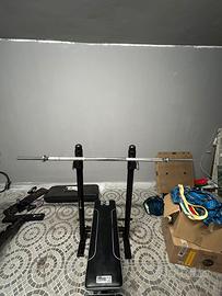 Half rack con panca