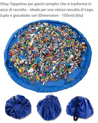 sacco porta giochi / lego