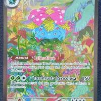 Pokémon 151 venusaur 198/165 appena sbustato