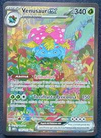 Pokémon 151 venusaur 198/165 appena sbustato