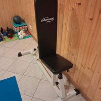 sedia palestra pesi regolabile schienale e seduta