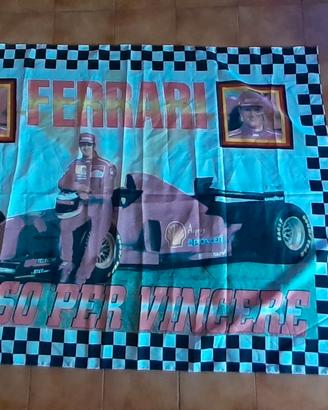 BANDIERA FERRARI F1 SCHUMACHER VINTAGE "90