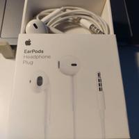 Auricolari Apple Earpods bianchi cavo jack 3.5