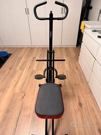 Macchina per squat e panca obbliqua