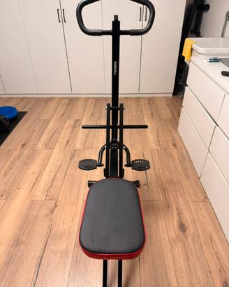 Macchina per squat e panca obbliqua
