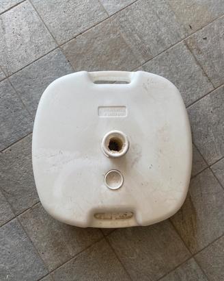 Base per ombrellone in plastica