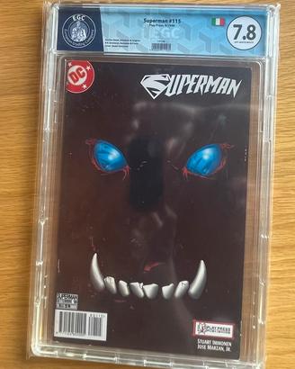 Superman 115 EGC 7.8 Play Press 1998 DC Comics