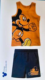 Completo Topolino Disney cotone 3/4 anni