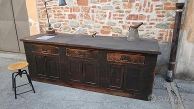 bancone in legno 