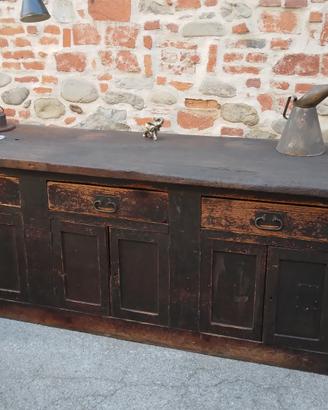bancone in legno 