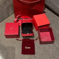 Cartier box anello ring box ref crco000680