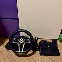 Volante e pedali Ps4