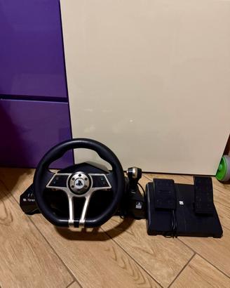 Volante e pedali Ps4