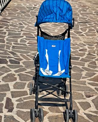 PASSEGGINO CHICCO color BLU, PIEGHEVOLE