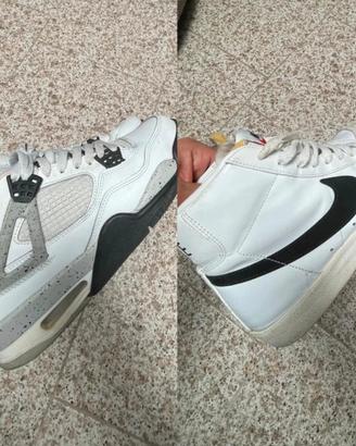 jordan 4 rep + blazer taglia 42