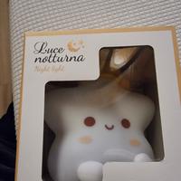 luce notturna Ricaricabile  a forma di Stellina .