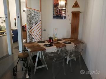 Tavolo industriale 6 posti