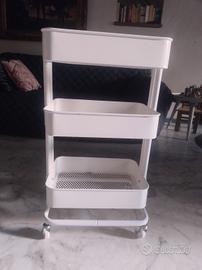 Carrellino Ikea Bianco