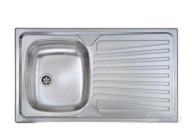 lavello  da incasso 86x 50 una vasca sinistra 