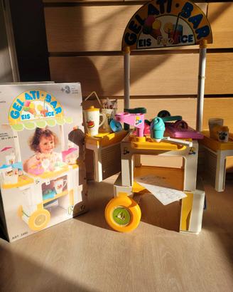 Vintage gioco Gelateria Gelati bar Faro Italy