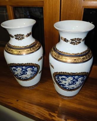 Coppia vasi vintage  in porcellana limoges