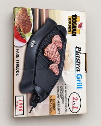 Piastra Grill Elettrica 2 in 1 100 Gradi 1800W