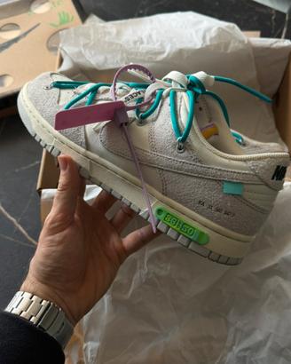Shoes Nike dunk low x Off-white