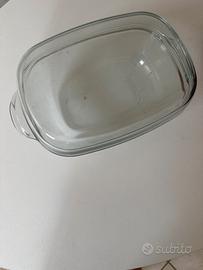 Teglia con coperchio in vetro