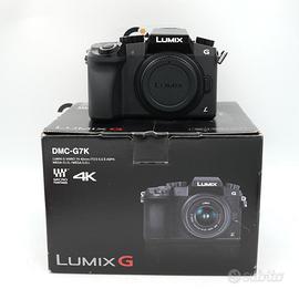 Panasonic Lumix DMC-G7 Body Black Usata