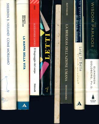 Lotto 8 Libri Scienze Umane Psicologia Biologia