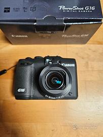 Canon G16 Powershot  come nuova