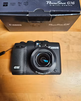 Canon G16 Powershot  come nuova