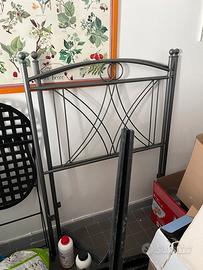 Testate letto in ferro battuto