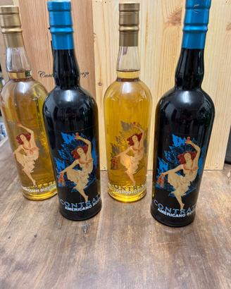 lotto 4 bottiglie da collezione