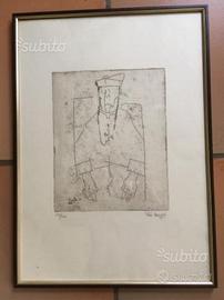 "CARDINALE" ACQUAFORTE di PANIGHI