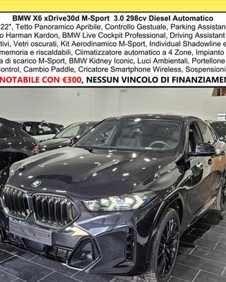 BMW X6 XDrive30d M-Sport PRO Tetto Apribile C22" 
