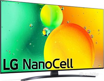 TV LG 50" Mod. 50NANO766QA 4K SMART TV nuovo
