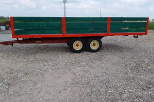 Rimorchio agricolo due assi fissi